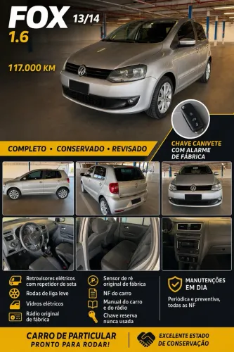 Volkswagen Fox 1.6 MI Total Flex 8V 5P 2014