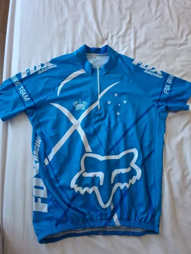 Camisa ciclismo Fox Racing Cruzeiro tamanho Gg