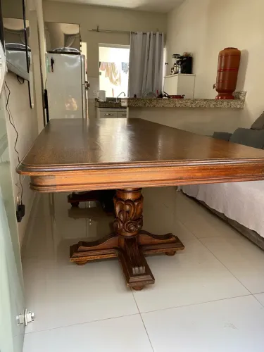 Mesa Madeira Cerejeira maciça antiga