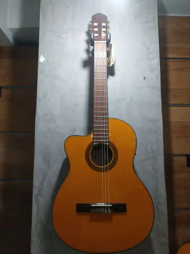 Violão Eagle Cutway Canhoto Nylon CH800 VG LH Eletroacústico 