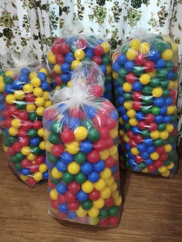 2mil bolinhas coloridas para piscina infantil