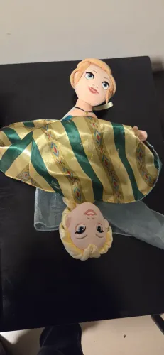 Boneca Pelúcia Frozen 2 em 1 Anna e Elsa (Original Disney Parks)