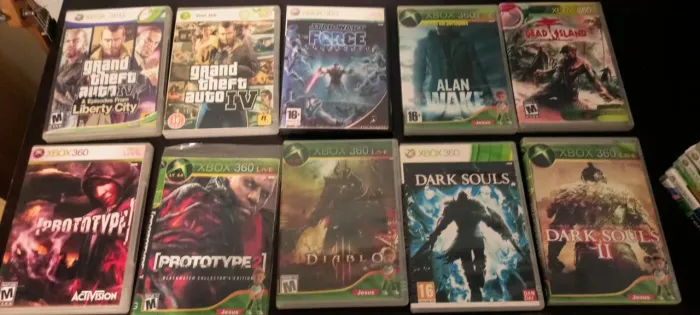 90 jogos XBox 360