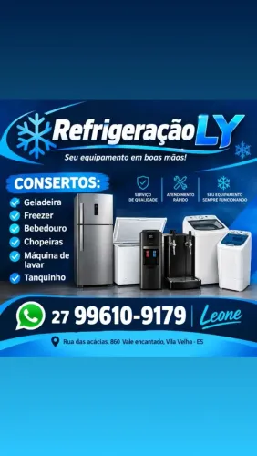 CONSERTO DE GELADEIRA E ELETRODOMÉSTICOS
