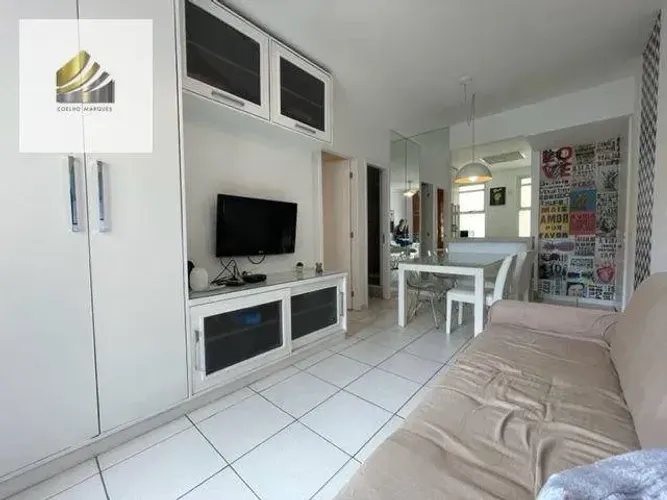 Flat com 1 dormitório para alugar, 55 m² por R$ 7.125,10/mês - Botafogo - Rio de Janeiro/R