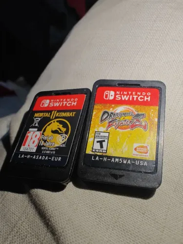 Mortal Kombat 11 Nintendo Swith Dragon Ball Figther Z (Sem Capa) Lote 2 Jogos