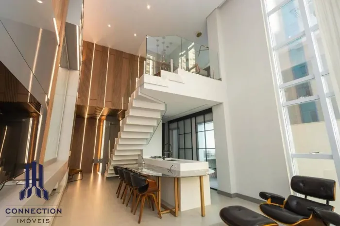 Apartamento Duplex para alugar, 112 m² por R$ 10.867,49/mês - Batel - Curitiba/PR