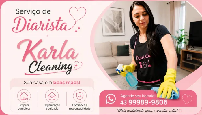 Karla Cleaning -Diarista