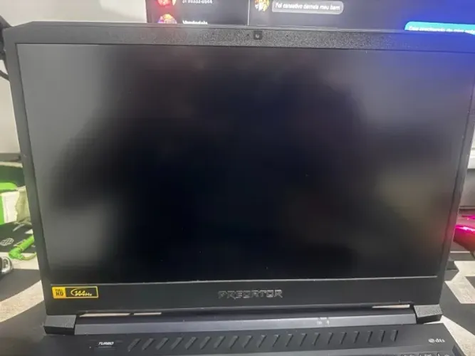 Tela Acer Predator Helios 300 15.6 Full HD 144Hz IPS Original , Carcaça, Fonte e bateria