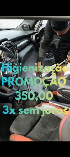 Higienização de veículos