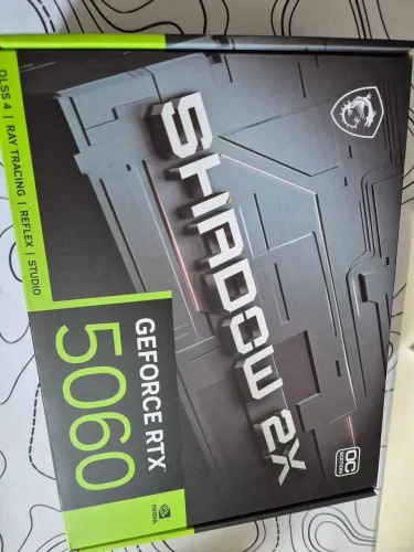 RTX 5060 8GB Shadow 2x MSI