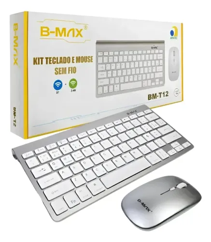 Telcado e Mouse sem Fio B-MAX BM-T12