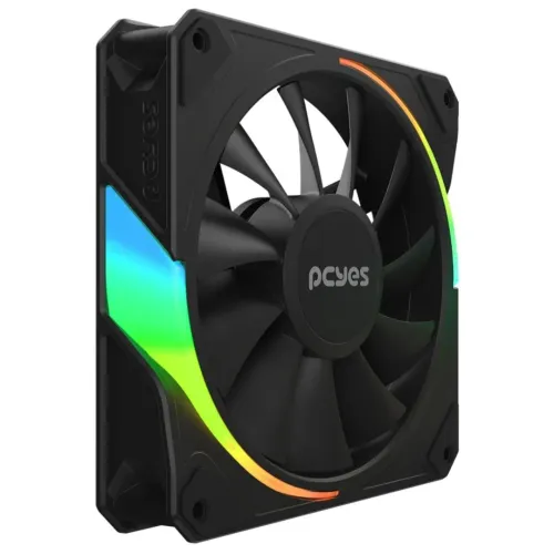 Cooler Sangue Frio ARGB com 2.200rpm, 60cfm e 2,47mmH20 de pressão *Novo_Pc Gamer Gabinete