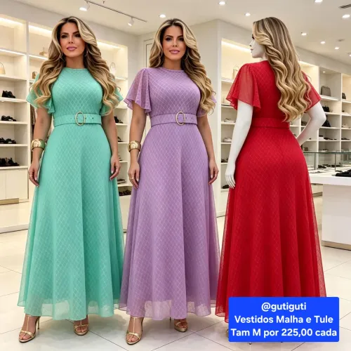 Vestido 03 por 350,00