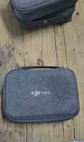 Case, Bag Drone Dji Mavic Mini Se 1, 2 Case Bag Rigida Cinza Cinza