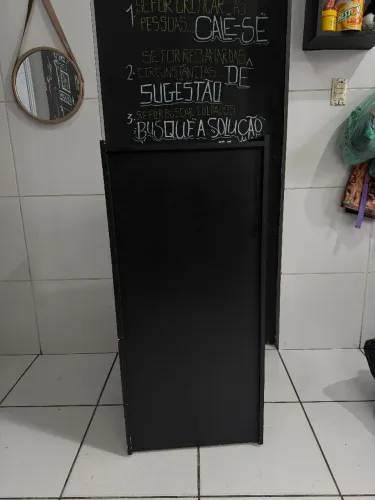 BALCÃO PRETO MULTIUSO