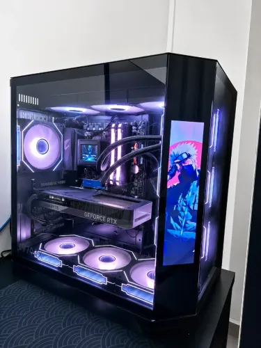 GABINETE GAMER CV700X COM TELA FRONTAL - TROCO - LEIA