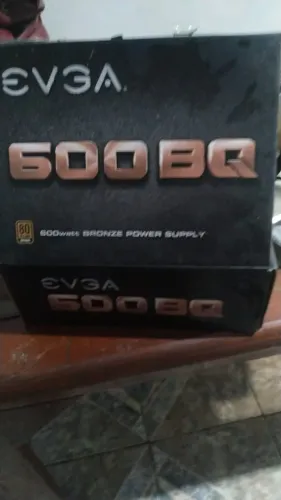 Fonte EVGA 600W 80 Plus Bronze Semi-Modular - Testada 100% 12.2V