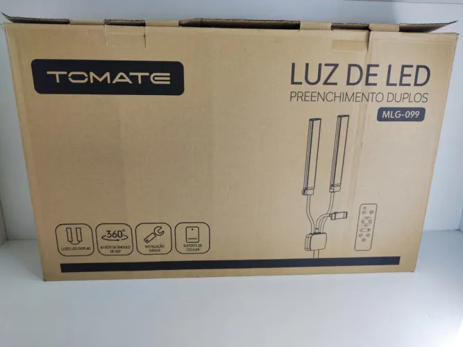 Iluminador profissional duplo LED