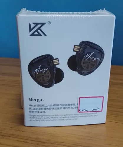 Fone KZ MERGA Com Microfone