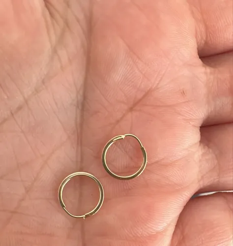 Brinco de ouro 18k