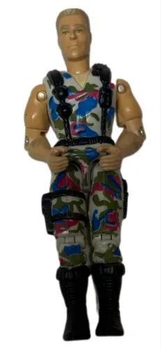 Boneco Guile (Van Dame) - Filme Street Fighter - Hasbro 1994