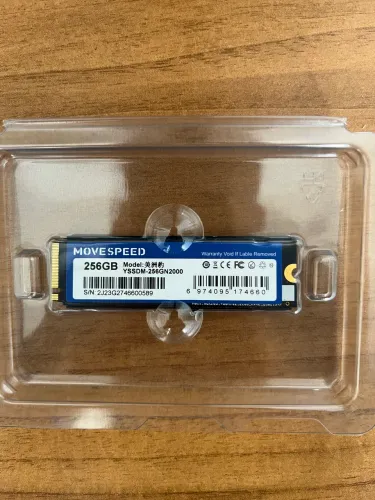 SSD NVME 256GB 3500mbs MOVESPEED DISSIPADOR