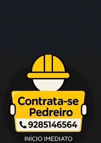 Precisa-se de pedreiro