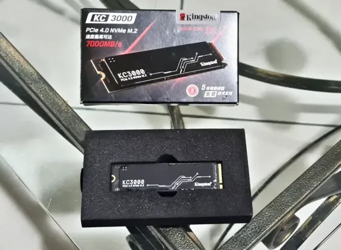 (Novo c/ Garantia) SSD 1TB NVME 7000MB/s M2 Kingston KC3000 (Brinde:Dissipador)