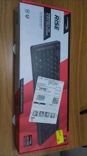 Teclado Mecânico Gamer HyperX Alloy Rise 100%