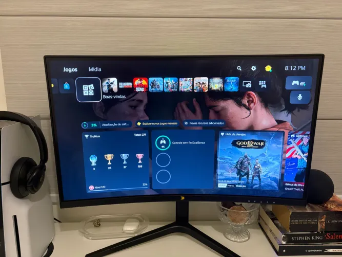 Monitor Gamer Curvo KBM! MG700