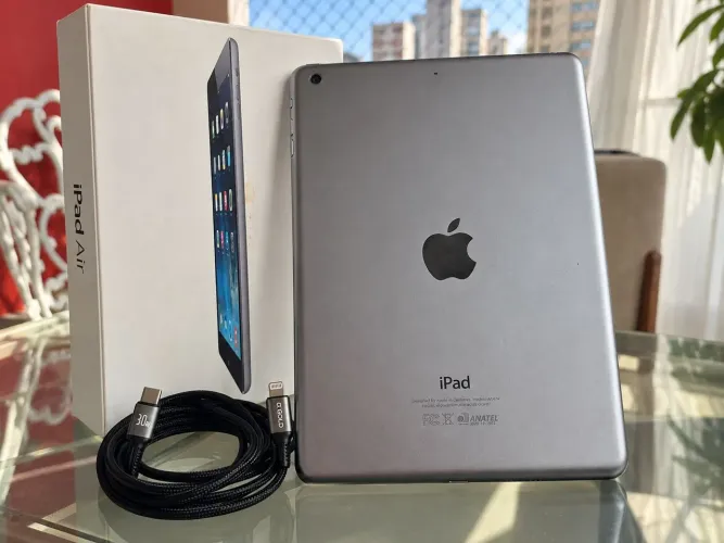 iPad Air 32GB Wi-Fi A1474 + Caixa | Funcionando | 2ª Tela