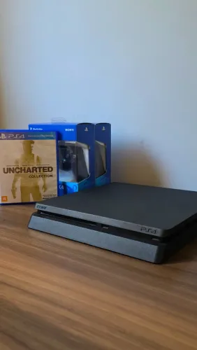 Playstation 4 + 2 Controles Originais + Jogos