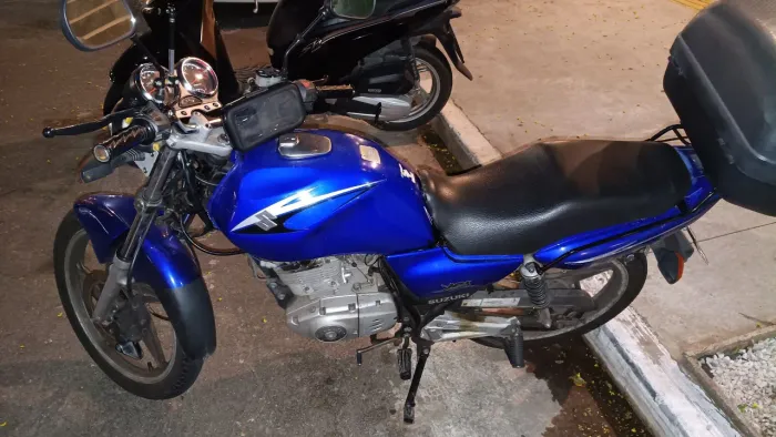 Suzuki Yes 125 2008 | Partida elétrica | Documentação em dia