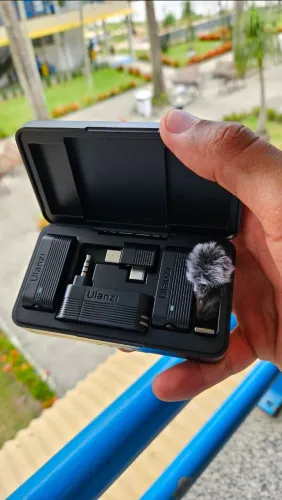 Microfone lapela - Ulanzi A100