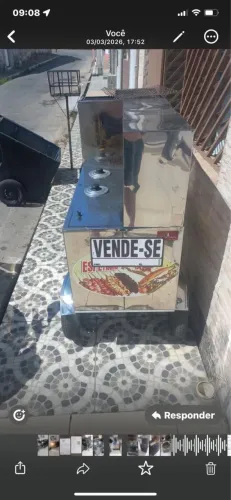 Carrinho de churrasco