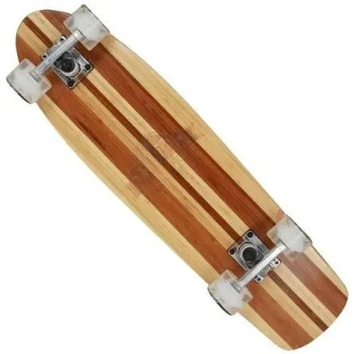 ? SKATE X-SEVEN ORIGINAL EM BAMBU ? LEVE, RESISTENTE E PRONTO PRA RODAR POR UM PREÇO IMPE