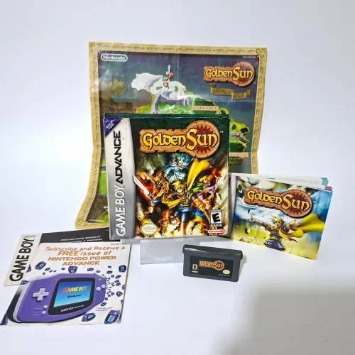 Golden sun game boy advance nintendo ds