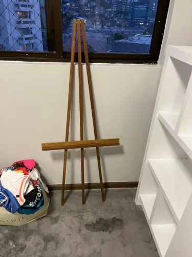 Cavalete para usar em festa 