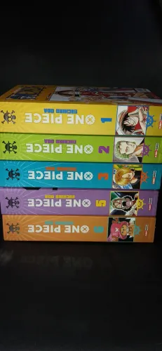 Coleção One Piece 3 em 1 Vol.1,2,3,5,6.
