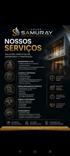 Serviços de engenharia e reforma 