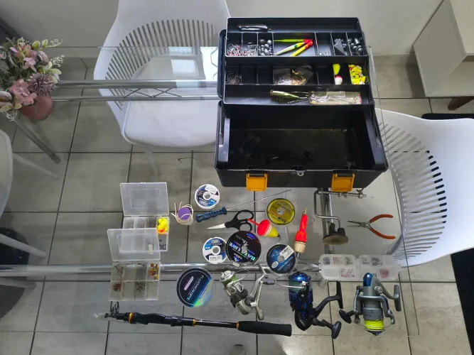 Materiais para pesca