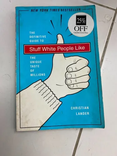  Livro: Stuff White People Like