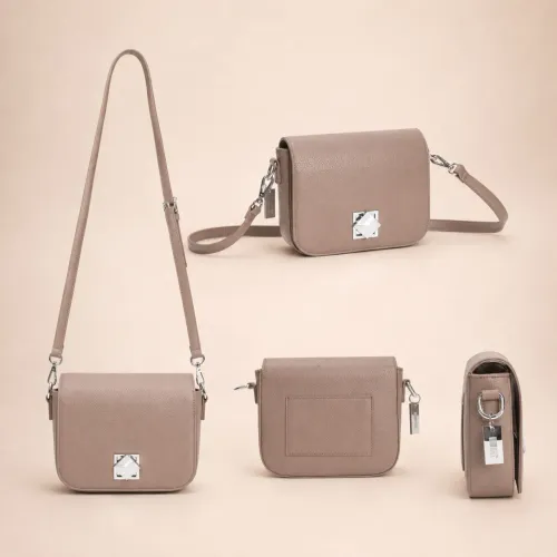 Bolsa Santa Lolla Flap Fecho Metalico
