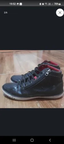 Botas N39 casual couro masculino