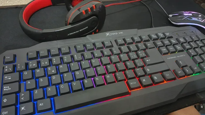 ? Kit Gamer X-Strike Completo - Teclado, Mouse, Headset e Mousepad