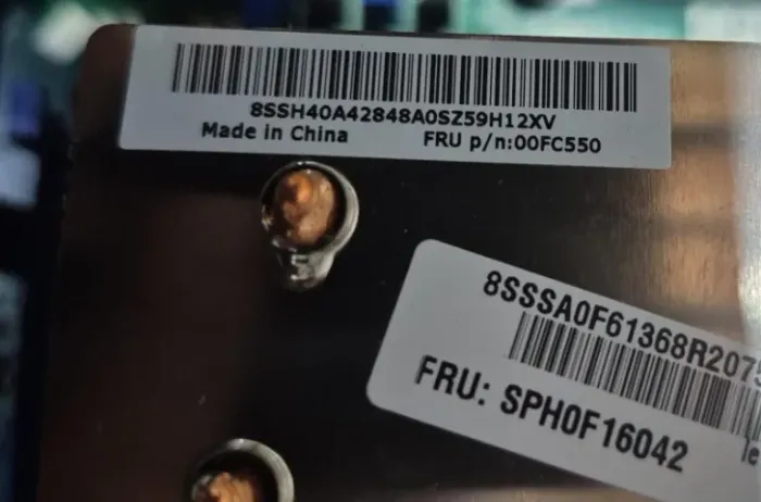 Dissipador lenovo td350 FRU p/n:00FC550