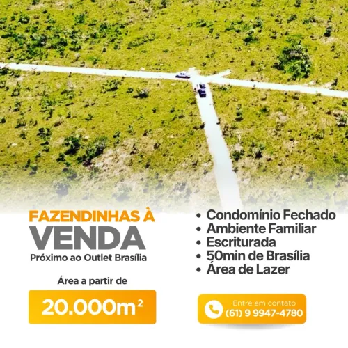 Vendo Chácara escriturada com 6,5 Hectares