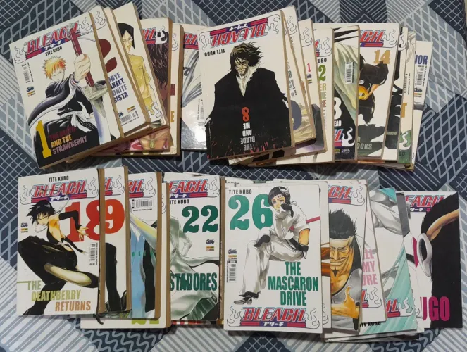 Mangás Bleach - 15 reais 