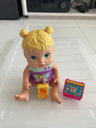 Boneca baby alive hora do lanche